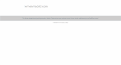 Desktop Screenshot of lernenmadrid.com